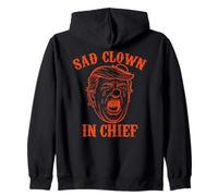 Design amusant de SAD CLOWN IN CHEF patriotique ani-trump Sweat à Capuche