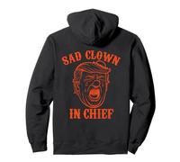 Design amusant de SAD CLOWN IN CHEF patriotique ani-trump Sweat à Capuche