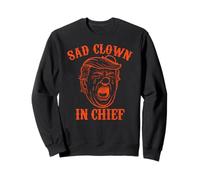 Design amusant de SAD CLOWN IN CHEF patriotique ani-trump Sweatshirt
