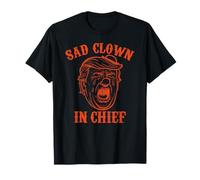 Design amusant de SAD CLOWN IN CHEF patriotique ani-trump T-Shirt