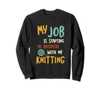 Design Amusant de Tricot, Tricot Amusant Sweatshirt