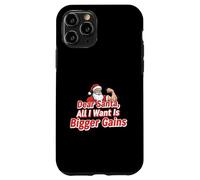 Design Amusant « Dear Santa All I Want is Bigger Gains » Coque pour iPhone 11 Pro