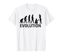 Design Amusant d'évolution - du Singe à l'homme à la Demande en Mariage T-Shirt