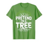 Design Amusant d'halloween pour Les Amoureux de la Nature Qui prétendent Que Je suis Un Arbre T-Shirt