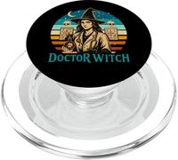 Design Amusant d'halloween The Doctor Witch PopSockets PopGrip pour MagSafe