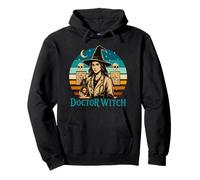 Design Amusant d'halloween The Doctor Witch Sweat à Capuche