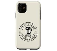 Design amusant du capitaine de l'équipe de plongée officielle Coque pour iPhone 11