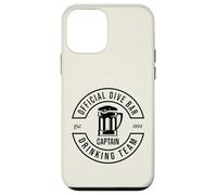 Design amusant du capitaine de l'équipe de plongée officielle Coque pour iPhone 12 mini