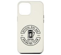 Design amusant du capitaine de l'équipe de plongée officielle Coque pour iPhone 12 Pro Max