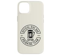 Design amusant du capitaine de l'équipe de plongée officielle Coque pour iPhone 14 Plus