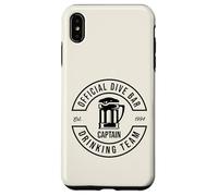 Design amusant du capitaine de l'équipe de plongée officielle Coque pour iPhone XS Max