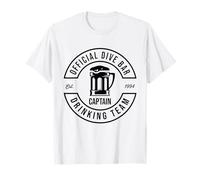 Design amusant du capitaine de l'équipe de plongée officielle T-Shirt