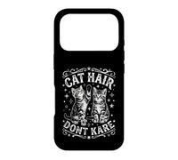 Design Amusant en Poils de Chat « Don't Care » Coque pour iPhone 17 Pro