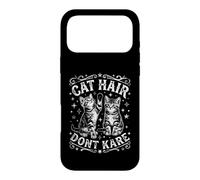Design Amusant en Poils de Chat « Don't Care » Coque pour iPhone 17 Pro Max