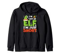 Design Amusant « I'm Not an Elf I'm Just Short Christmas Holiday » Sweat à Capuche