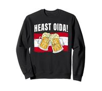 Design Amusant pour Boire de la bière autrichienne Heast Oida Sweatshirt