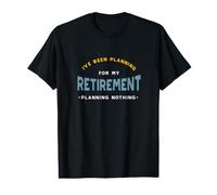 Design Amusant pour la Retraite, Inscription « Retired » T-Shirt Graphique avec Valeur