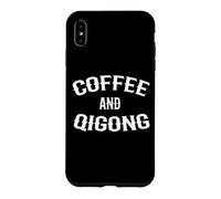 Design Amusant pour Les Amateurs de café et de Qi Gong Coque pour iPhone XS Max