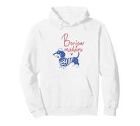 Design Amusant pour Les Amoureux des teckels Bonjour Madame Sweat à Capuche