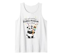 Design Amusant pour Une fête de crème glacée Panda-Monium Débardeur