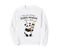 Design Amusant pour Une fête de crème glacée Panda-Monium Sweatshirt