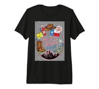 Design Amusant « She's from Texas I Can Tell Texas Pride » T-Shirt Haut de Gamme