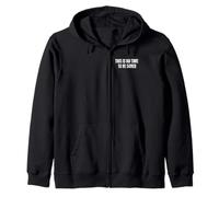 Design amusant « This Is No Time To Be Sober » Sweat à Capuche