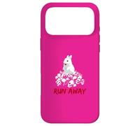 Design Amusant Unisexe « Run Away Bunny » Coque pour iPhone 17 Pro Max