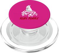 Design Amusant Unisexe « Run Away Bunny » PopSockets PopGrip pour MagSafe