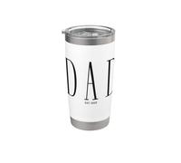 Design Année Est Papa Gobelet isotherme en acier inoxydable double paroi