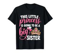 Design Annonce de Petite Princesse Grande sœur T-Shirt