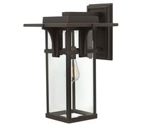Design Applique Murale Randall En Bronze IP44 Peint à la Main Lampe Verre Porte