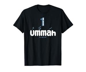 Design arabe anglais « One Ummah One Nation » T-Shirt