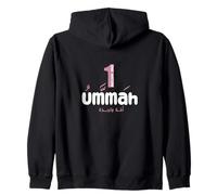 Design arabe et anglais « One Ummah One Nation » Sweat à Capuche