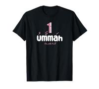 Design arabe et anglais « One Ummah One Nation » T-Shirt