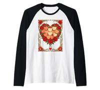 Design Art Nouveau sur Le thème de l'amour Manche Raglan