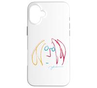 Design Artistique coloré John Lennon Coque pour iPhone 16 Plus