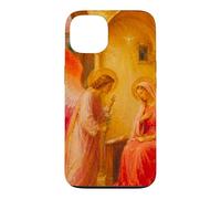 Design Artistique de la fierté Lesbienne Rose angélique Coque pour iPhone 13