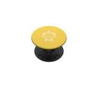 Design Artistique Minimaliste Tortue de mer PopSockets PopGrip Adhésif