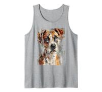 Design Artistique Pictural pour Chien Boxer Beagle Mix Boggle Débardeur