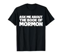 Design « Ask Me About The Book of Mormon » T-Shirt
