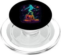 Design astral de projection et de méditation PopSockets PopGrip pour MagSafe