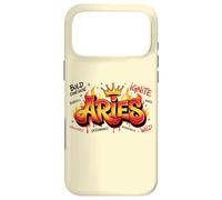 Design Audacieux du Bélier, Signe de Feu Passionné Coque pour iPhone 17 Pro Max