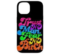 Design Audacieux « Trust No Man Fear Noone » Coque pour iPhone 14