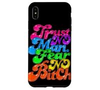 Design Audacieux « Trust No Man Fear Noone » Coque pour iPhone XS Max