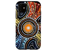 Design Authentique de Style aborigène Dot Art Coque pour iPhone 11