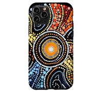 Design Authentique de Style aborigène Dot Art Coque pour iPhone 11 Pro