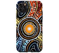 Design Authentique de Style aborigène Dot Art Coque pour iPhone 11 Pro Max