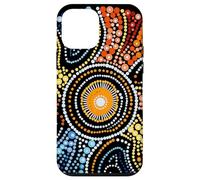 Design Authentique de Style aborigène Dot Art Coque pour iPhone 12 Mini