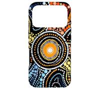Design Authentique de Style aborigène Dot Art Coque pour iPhone 17 Pro
